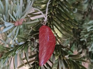 Englevinge, rød Jaspis